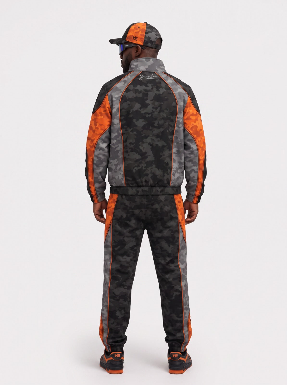 YE Camo Orange Tracksuit
