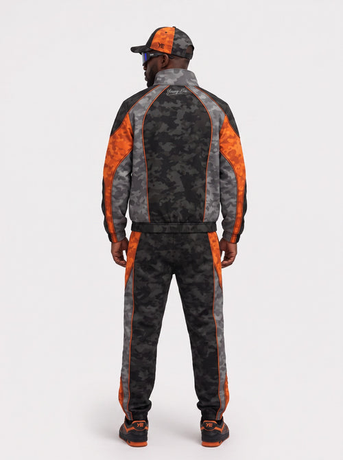 YE Camo Orange Tracksuit