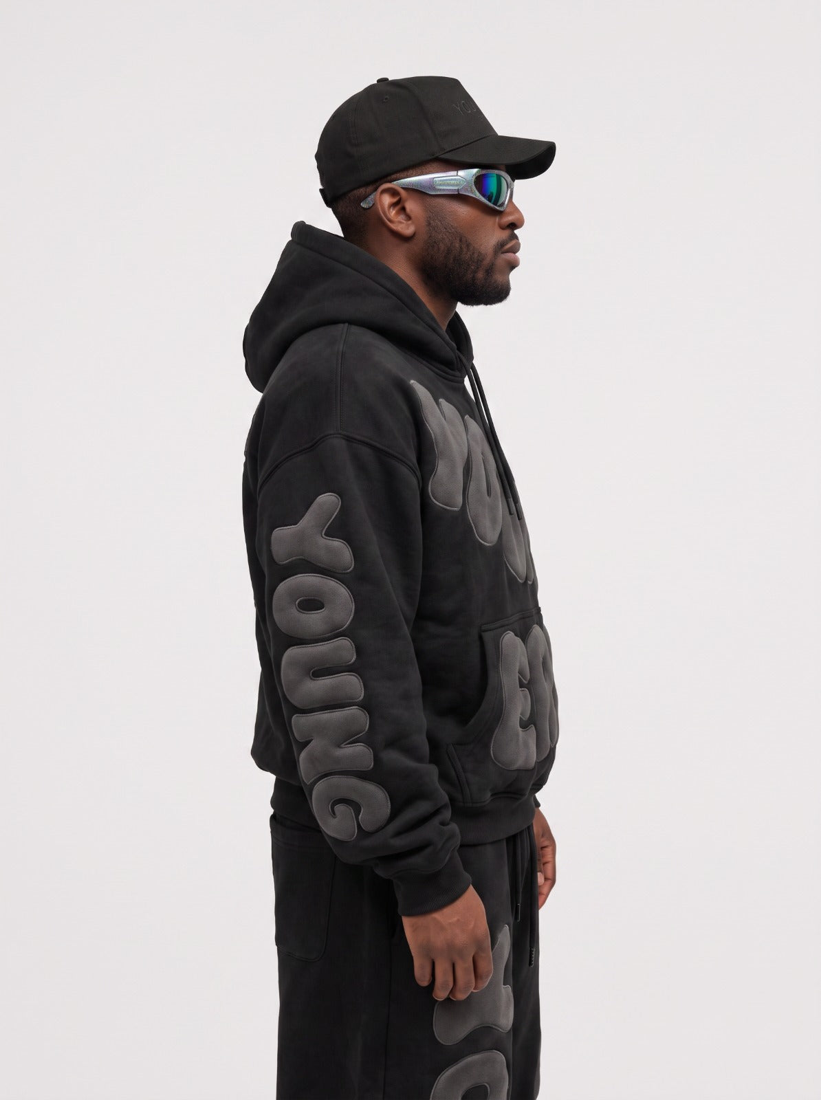 YE Bubble Logo Hoodie & Sweatpants Set
