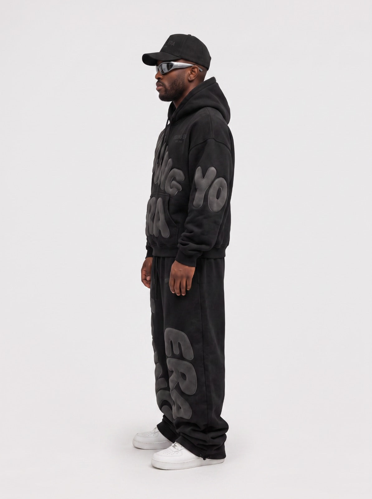 YE Bubble Logo Hoodie & Sweatpants Set