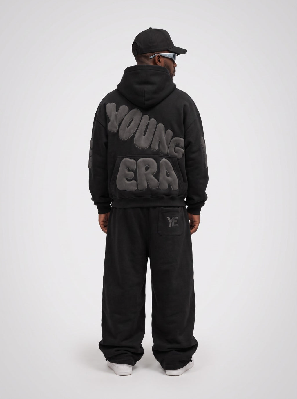 YE Bubble Logo Hoodie & Sweatpants Set