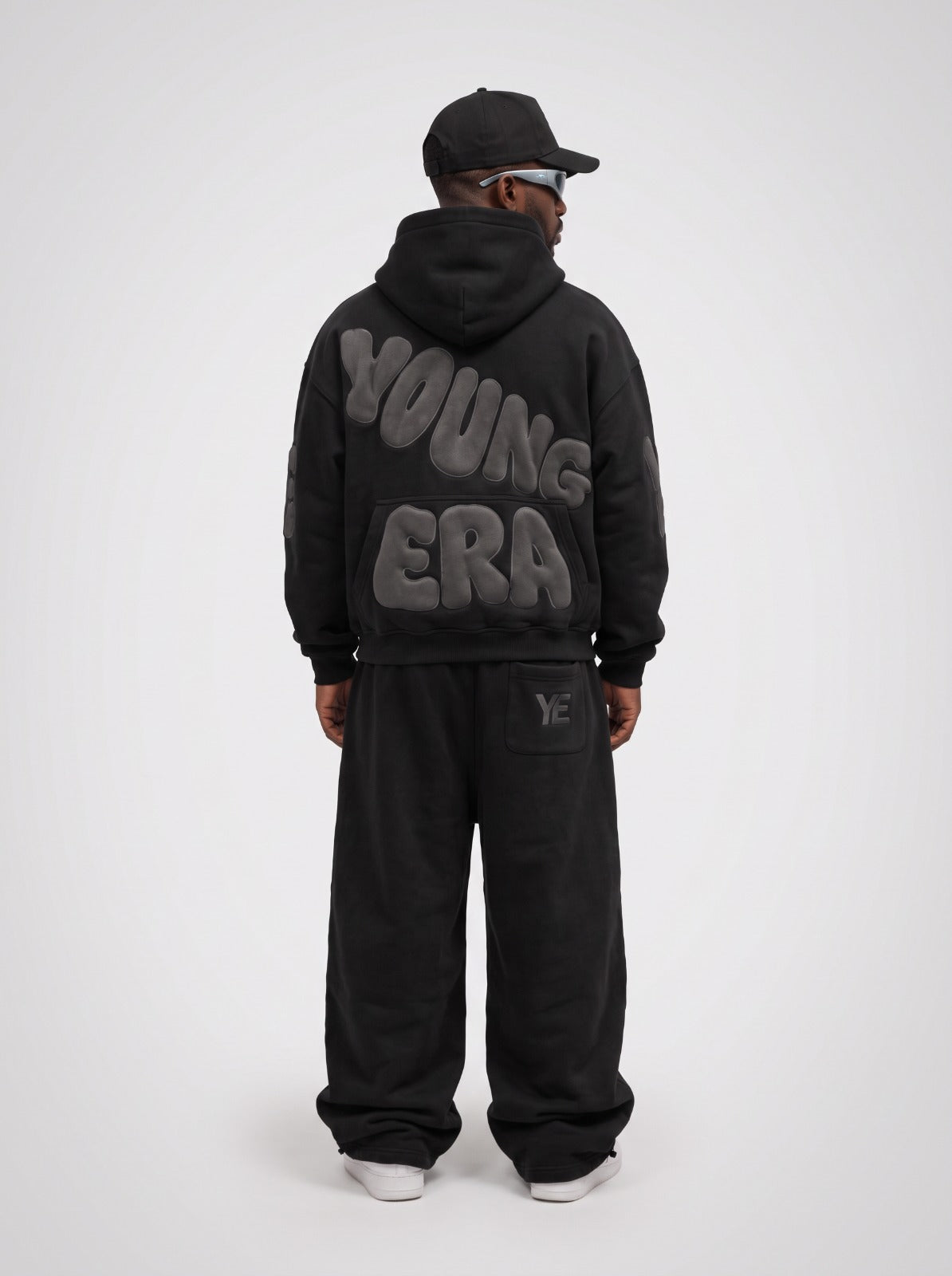YE Bubble Logo Hoodie & Sweatpants Set