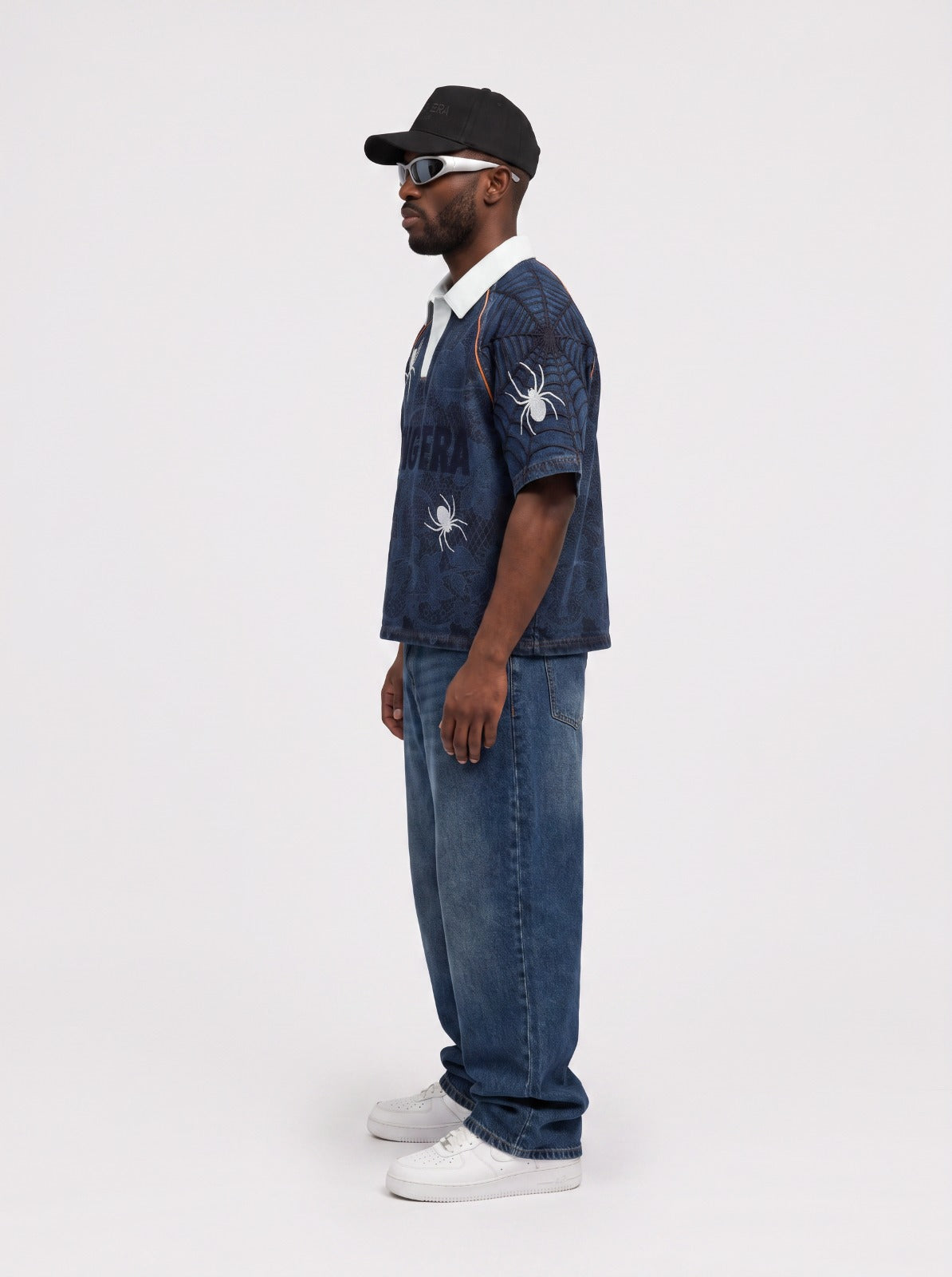 YE Spider Web Polo Jersey