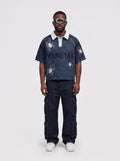 YE Spider Web Polo Jersey