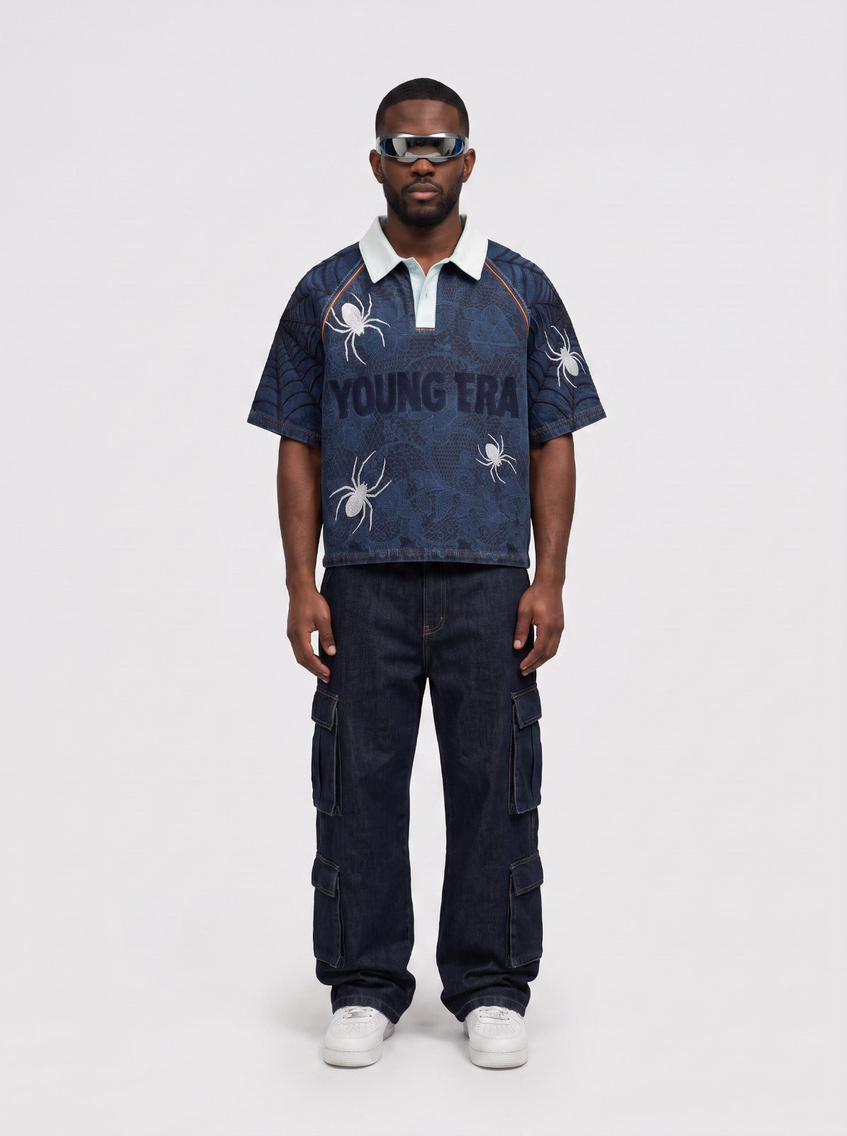 YE Spider Web Polo Jersey