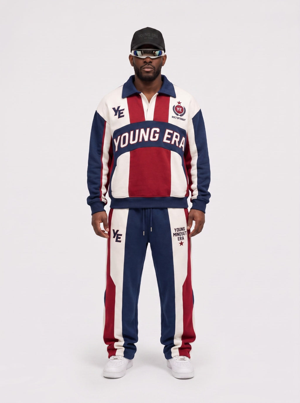 YE Varsity Stripe Rugby Set