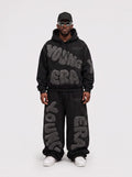 YE Bubble Logo Hoodie & Sweatpants Set